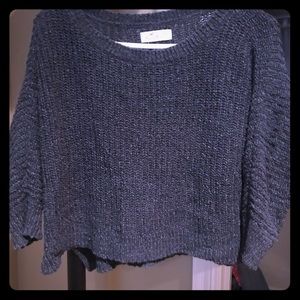 Charcoal cropped sweater